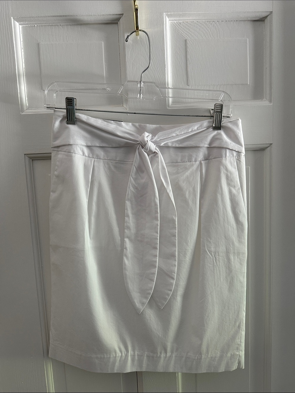 Banana Republic white linen skirt NWT size 0